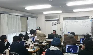 ゲームジャム準備中の様子