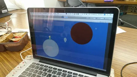 α版の開発途中
