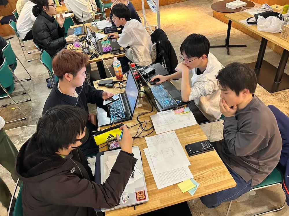 ゲームジャムの開催雰囲気